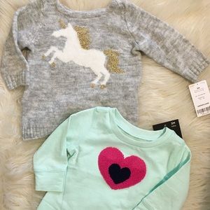 Sold - NWT Cute Baby Girl Tops